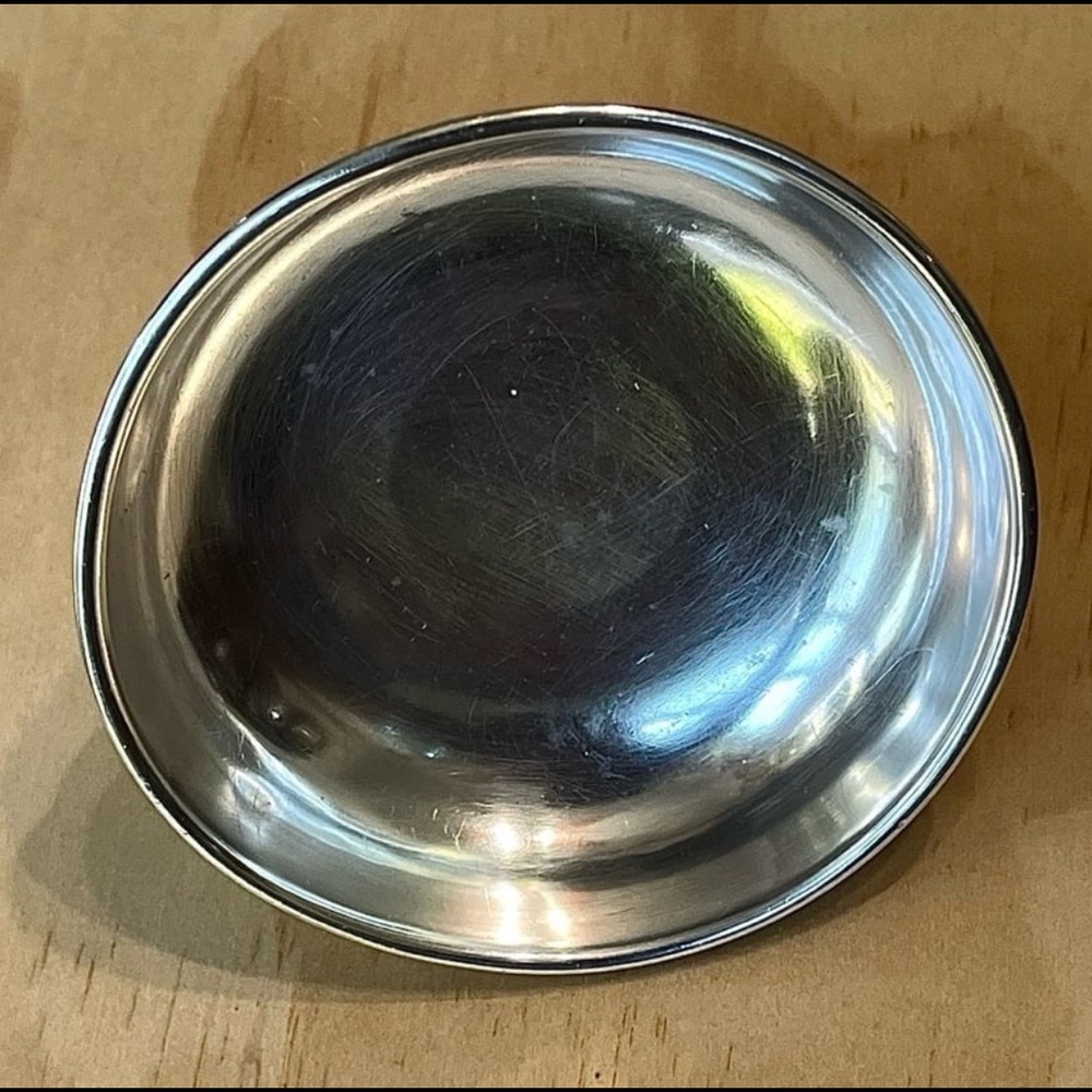 Vintage Mexico Sterling Silver Bowl 3” diameter - Picture 7 of 9